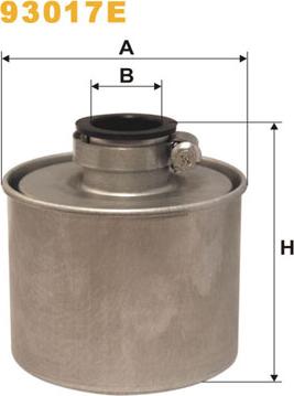 WIX Filters 93017E - Filtro aria, Compressore - Aria aspirazione www.autoricambi360.it