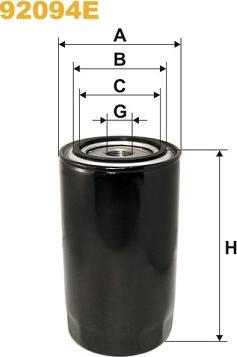 WIX Filters 92094E - Filtro olio www.autoricambi360.it