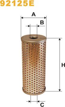 WIX Filters 92125E - Filtro idraulico, Sterzo www.autoricambi360.it