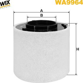 WIX Filters WA9964 - Filtro aria www.autoricambi360.it