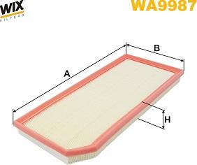 WIX Filters WA9987 - Filtro aria www.autoricambi360.it