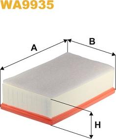 WIX Filters WA9935 - Filtro aria www.autoricambi360.it