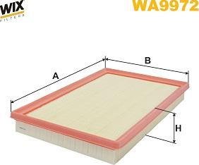 WIX Filters WA9972 - Filtro aria www.autoricambi360.it