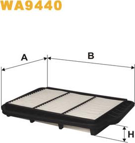 WIX Filters WA9440 - Filtro aria www.autoricambi360.it