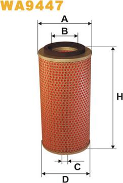 WIX Filters WA9447 - Filtro aria www.autoricambi360.it