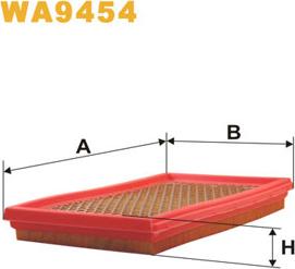 WIX Filters WA9454 - Filtro aria www.autoricambi360.it
