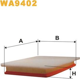 WIX Filters WA9402 - Filtro aria www.autoricambi360.it