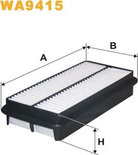 WIX Filters WA9415 - Filtro aria www.autoricambi360.it
