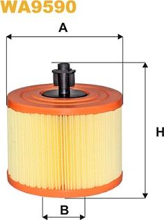 WIX Filters WA9590 - Filtro aria www.autoricambi360.it
