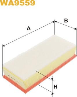 WIX Filters WA9559 - Filtro aria www.autoricambi360.it