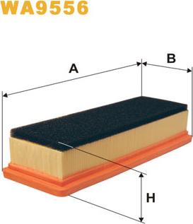 WIX Filters WA9556 - Filtro aria www.autoricambi360.it