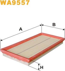 WIX Filters WA9557 - Filtro aria www.autoricambi360.it