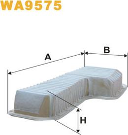 WIX Filters WA9575 - Filtro aria www.autoricambi360.it