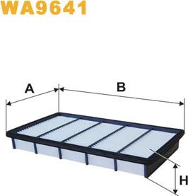 WIX Filters WA9641 - Filtro aria www.autoricambi360.it
