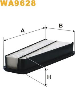 WIX Filters WA9628 - Filtro aria www.autoricambi360.it