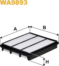 WIX Filters WA9893 - Filtro aria www.autoricambi360.it