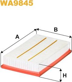 WIX Filters WA9845 - Filtro aria www.autoricambi360.it