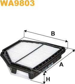 WIX Filters WA9803 - Filtro aria www.autoricambi360.it