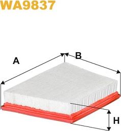 WIX Filters WA9837 - Filtro aria www.autoricambi360.it