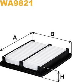 WIX Filters WA9821 - Filtro aria www.autoricambi360.it
