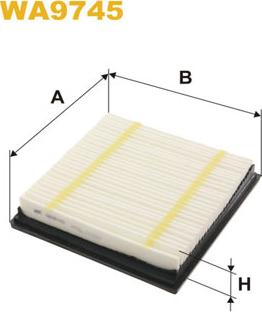 WIX Filters WA9745 - Filtro aria www.autoricambi360.it