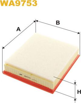 WIX Filters WA9753 - Filtro aria www.autoricambi360.it