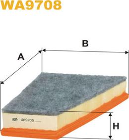 WIX Filters WA9708 - Filtro aria www.autoricambi360.it