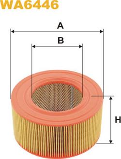 WIX Filters WA6446 - Filtro aria www.autoricambi360.it