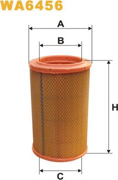 WIX Filters WA6456 - Filtro aria www.autoricambi360.it
