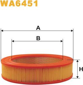 WIX Filters WA6451 - Filtro aria www.autoricambi360.it