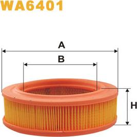 WIX Filters WA6401 - Filtro aria www.autoricambi360.it
