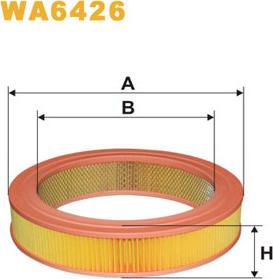 WIX Filters WA6426 - Filtro aria www.autoricambi360.it