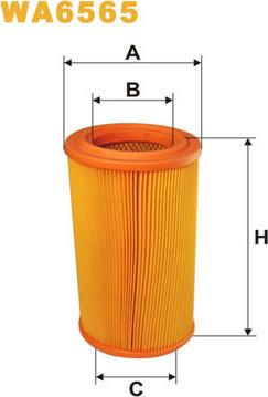 WIX Filters WA6565 - Filtro aria www.autoricambi360.it