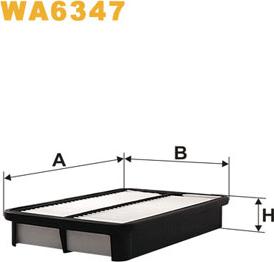 WIX Filters WA6347 - Filtro aria www.autoricambi360.it