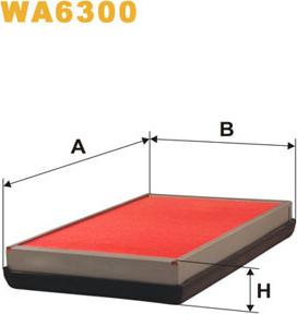 WIX Filters WA6300 - Filtro aria www.autoricambi360.it