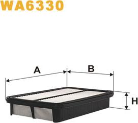 WIX Filters WA6330 - Filtro aria www.autoricambi360.it