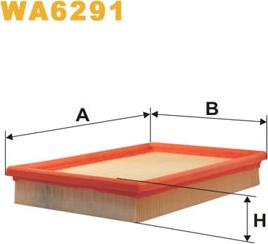 WIX Filters WA6291 - Filtro aria www.autoricambi360.it