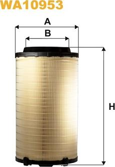 WIX Filters WA10953 - Filtro aria www.autoricambi360.it
