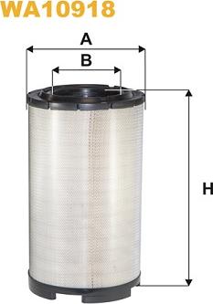 WIX Filters WA10918 - Filtro aria www.autoricambi360.it