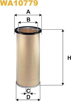 WIX Filters WA10779 - Filtro aria secondaria www.autoricambi360.it