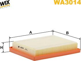 WIX Filters WA3014 - Filtro aria www.autoricambi360.it