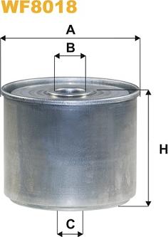 WIX Filters WF8018 - Filtro carburante www.autoricambi360.it