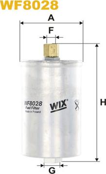 WIX Filters WF8028 - Filtro carburante www.autoricambi360.it