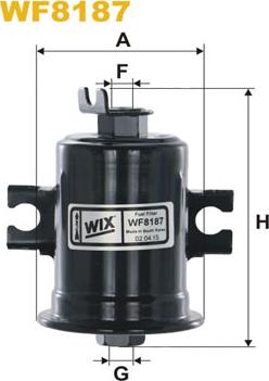 WIX Filters WF8187 - Filtro carburante www.autoricambi360.it