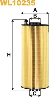 WIX Filters WL10235 - Filtro olio www.autoricambi360.it