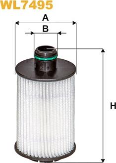WIX Filters WL7495 - Filtro olio www.autoricambi360.it