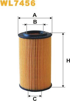 WIX Filters WL7456 - Filtro olio www.autoricambi360.it