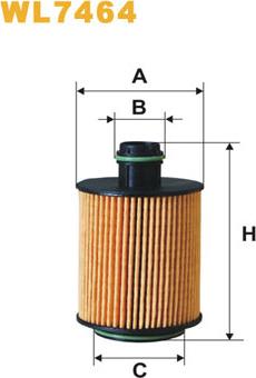 WIX Filters WL7464 - Filtro olio www.autoricambi360.it