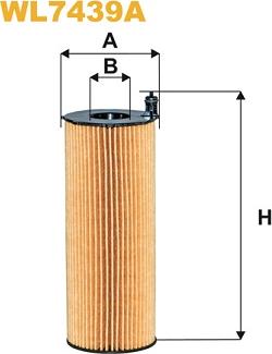 WIX Filters WL7439A - Filtro olio www.autoricambi360.it