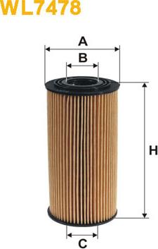 WIX Filters WL7478 - Filtro olio www.autoricambi360.it